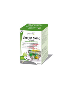 Vientre plano infusion bio 20 filtros Physalis